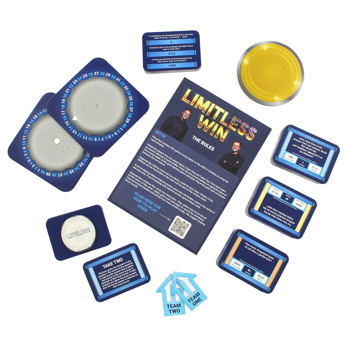Ant and Dec's Limitless Win - Board Game