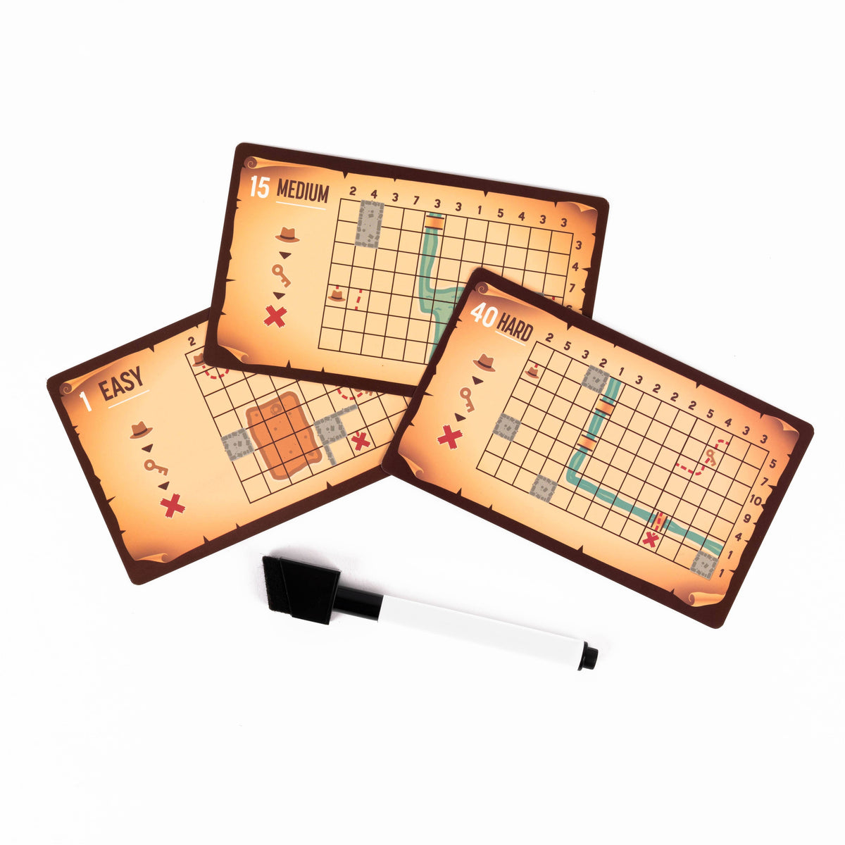 Lost Treasure Logic Puzzles