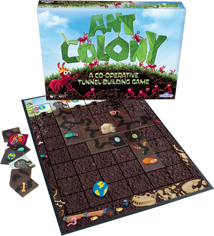 Ant Colony - A Co-operative Tunnel Building Game