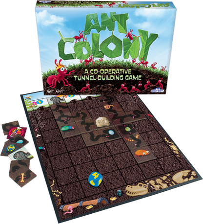 Ant Colony - A Co-operative Tunnel Building Game