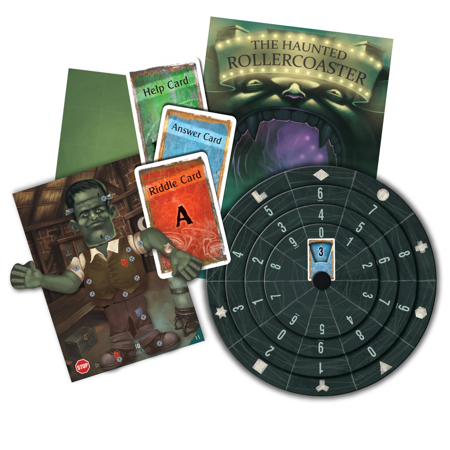 EXIT: The Haunted Roller Coaster - Escape Room Board Game
