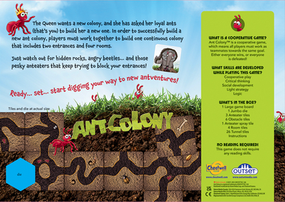 Ant Colony - A Co-operative Tunnel Building Game