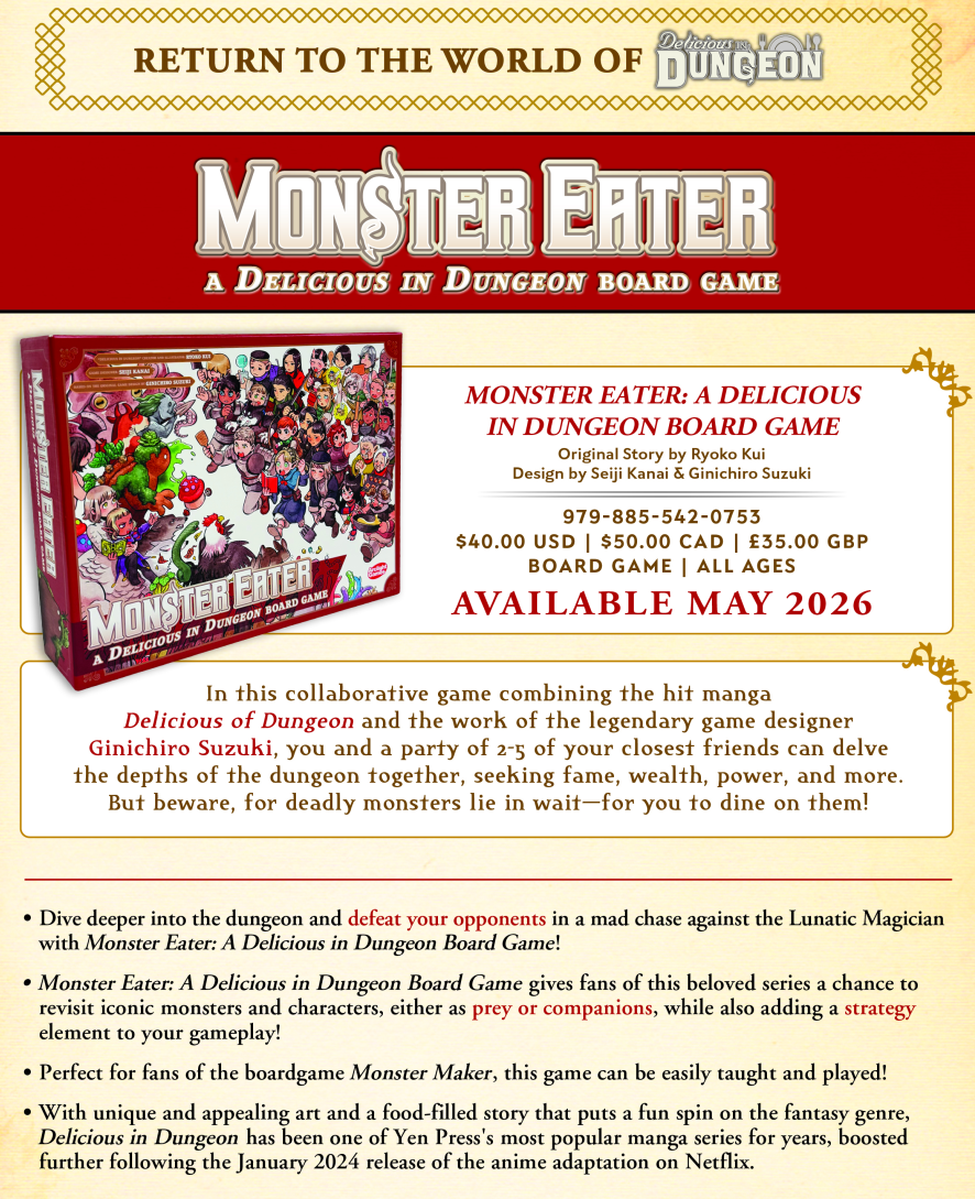 Monster Eater: A Delicious in Dungeon Board Game
