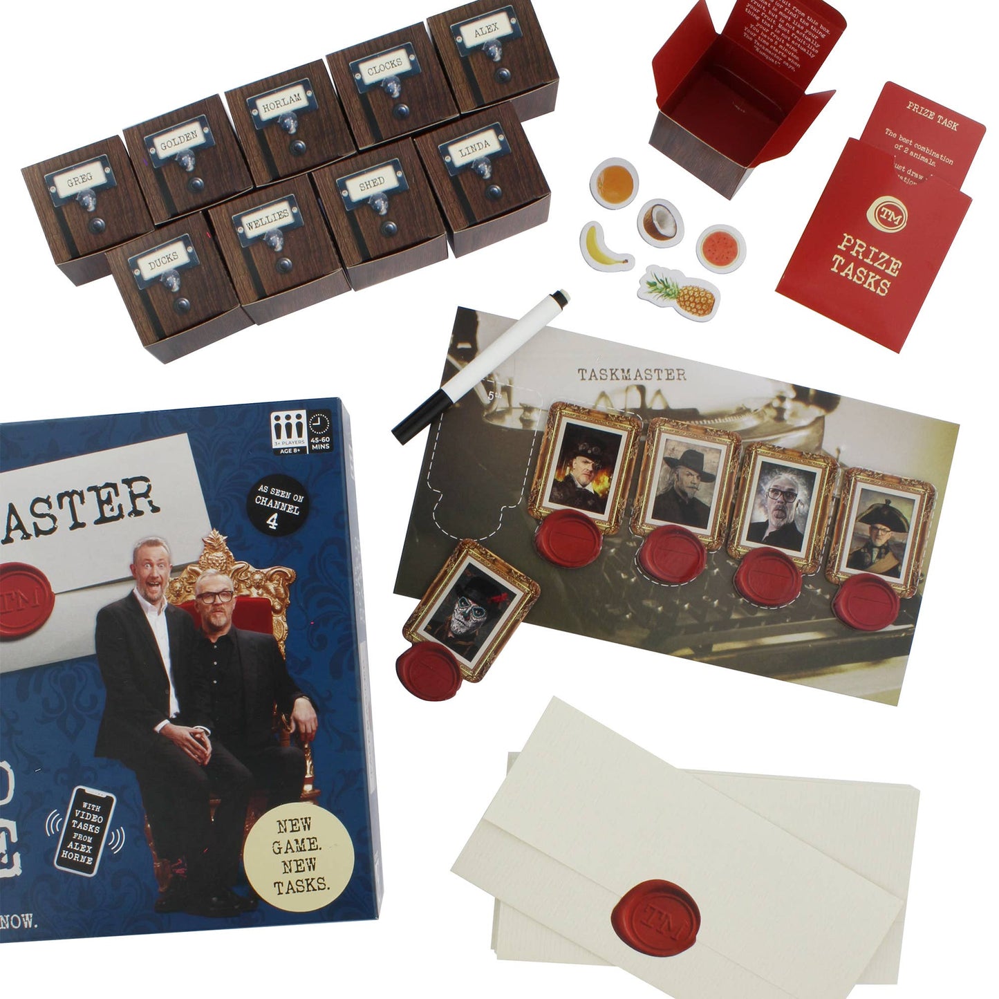 TASKMASTER BOARD GAME - NEW EDITION